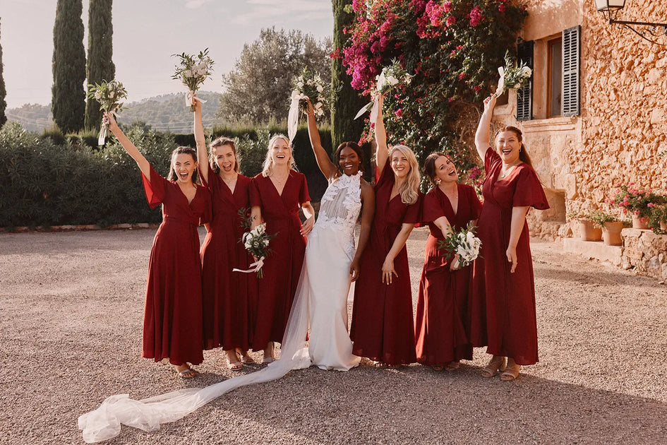 chianti bridesmaid dresses Real Wedding Inspiration Looks Kill Softly Asymmetrical acomfydeal this dress ensures every Color:Ivory/Yellow