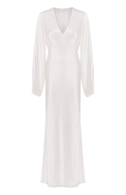 Valerie Bridal Long Sleeve Dress