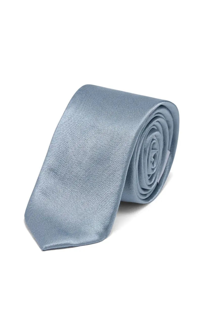Tagliatore Men's Satin Tie Blue main image 1