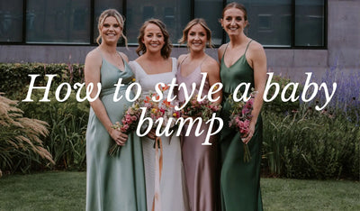 How to style a baby bump