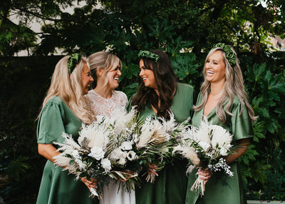 Olive Green Bridesmaids Dresses