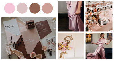 Wedding colour themes we are loving right now