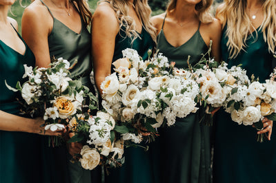 What is the most popular colour for bridesmaids dresses?