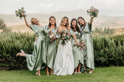 Sage Green Bridesmaids Dresses