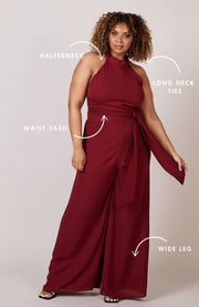 Soho Jumpsuit i Chianti Burgundy