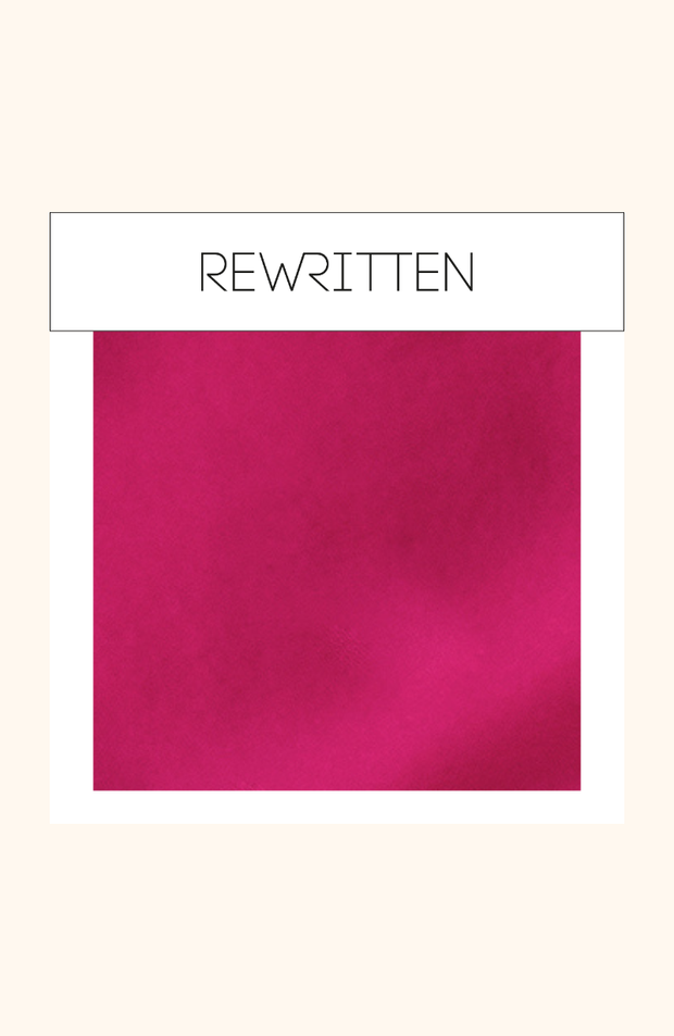 Heet roze satijn staal