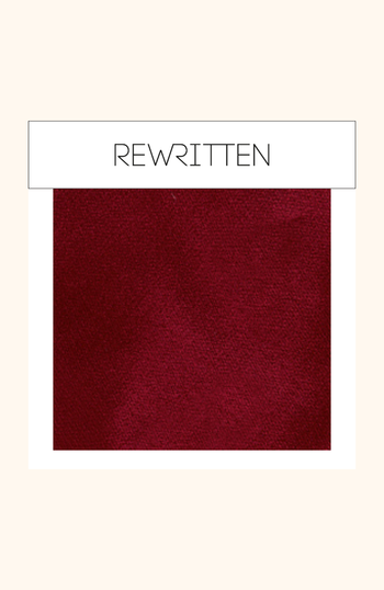 Chianti red burgundy satin fabric swatch