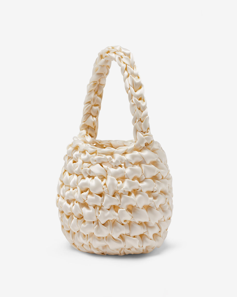 Ivory Handmade Bridal Bag – Rewritten