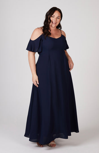 Mykonos Dress in Ink Blue