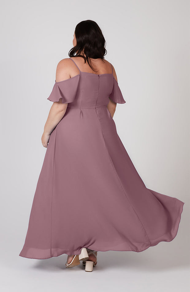 Mykonos Dress in Heather Purple
