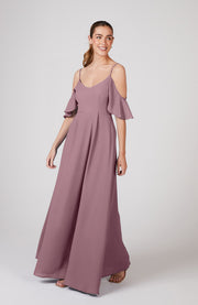 Mykonos Dress in Heather Purple