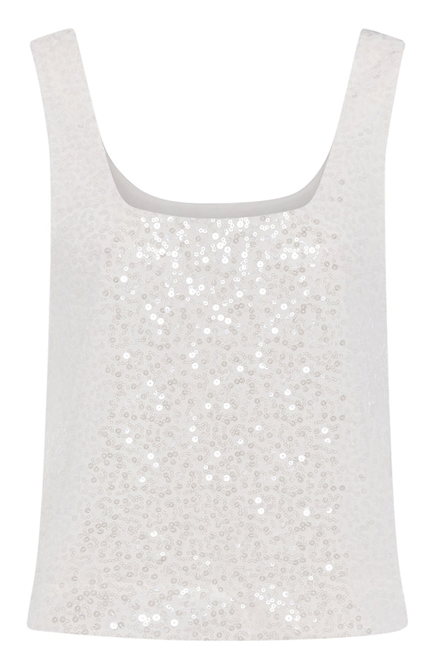 Nancy Bridal Sequin Top