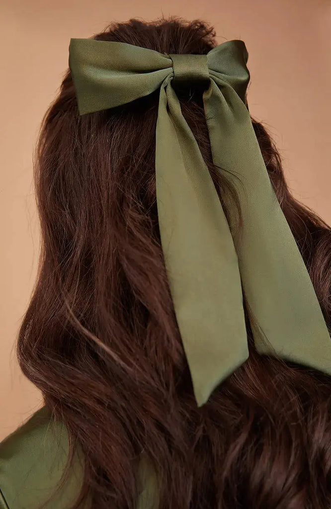 Hair Bow Satin