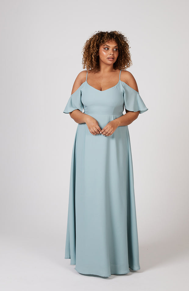 Mykonos Dress in Marine Green