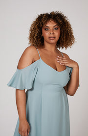 Mykonos Dress in Marine Green