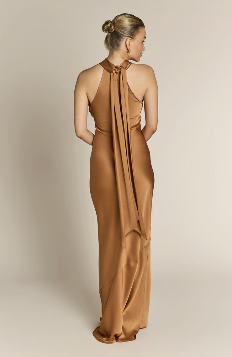 Caramel Roma Dress
