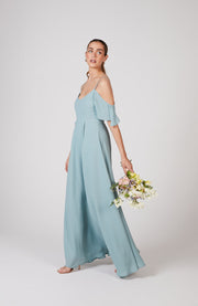 Mykonos Dress in Marine Green SAMPLE SALE