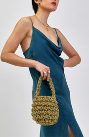 Hive Bag in Metallic Cord