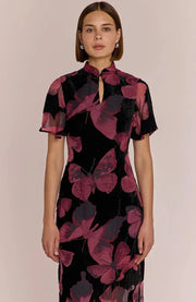 Kyoto Dress in Butterfly Print Rewritten