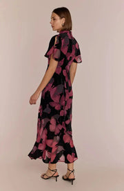 Kyoto Dress in Butterfly Print Rewritten