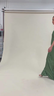 Long Olive Green dress