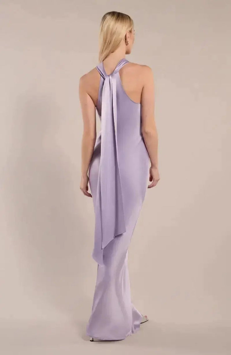 pastel lilac bridesmaid dresses Classic Lilac Chiffon A-line V-neck Floor Length Bridesmaid Dresses, MBD202