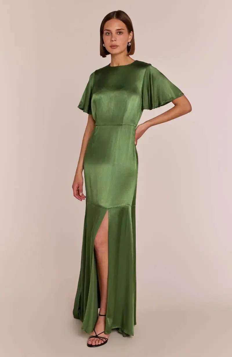 Green Bridesmaid Dresses | Sage, Olive & Forest Satin | Rewritten London Green Bridesmaid Dresses | Sage, Olive & Forest Satin | Rewritten London