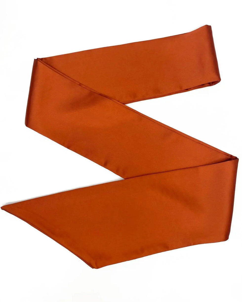 Satin Bridesmaid Sash & Scarf