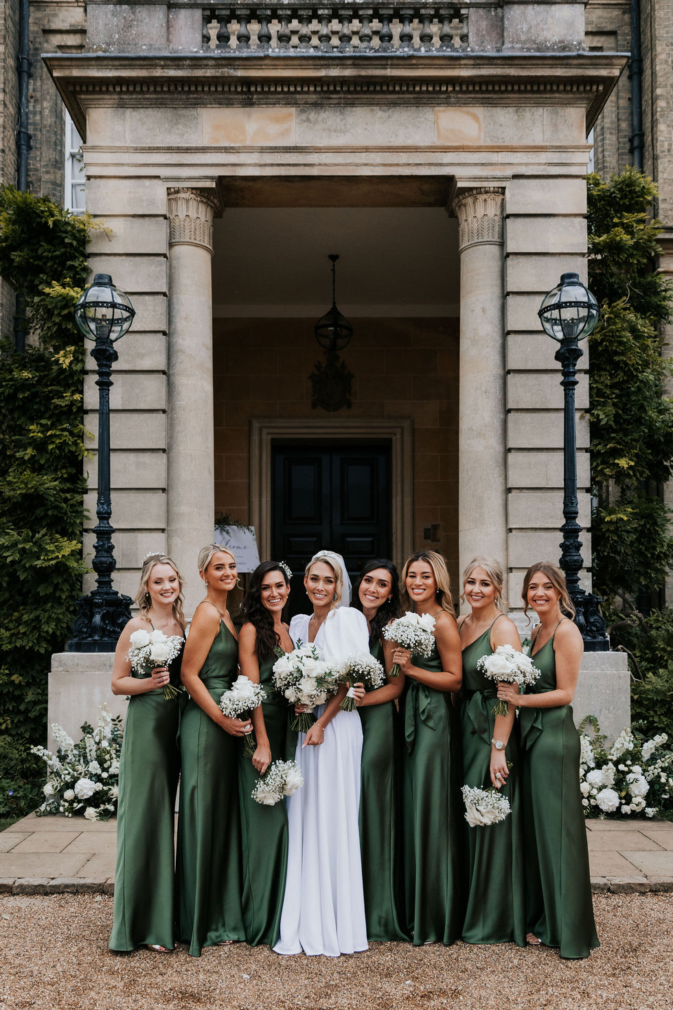 Brooklyn Slip Bridesmaids Dress in Olive Green Rewritten Rewritten