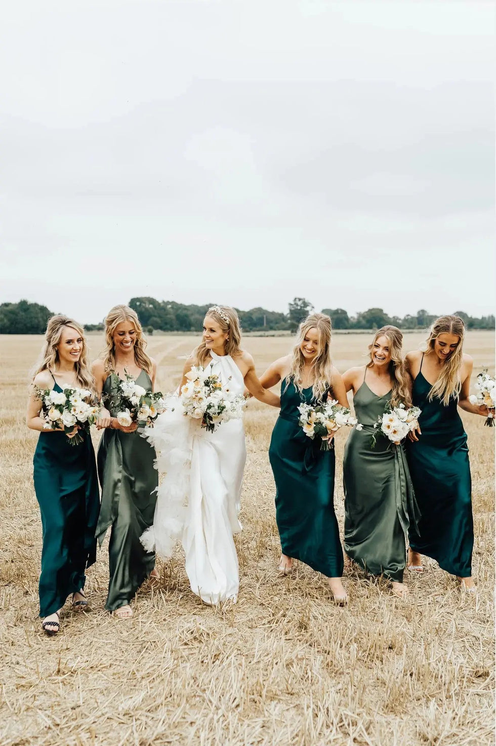 The Stunning Brooklyn Dress in Forest Green Satin Rewritten The Stunning Brooklyn Dress in Forest Green Satin Rewritten
