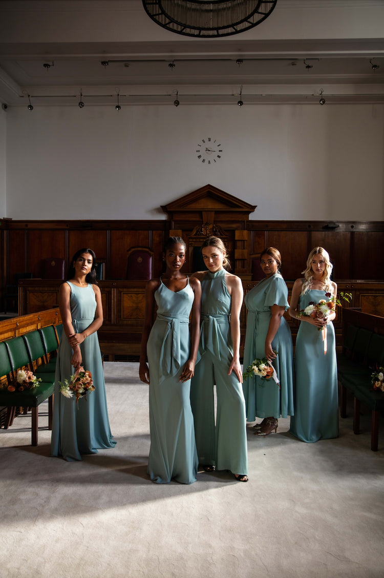 Marine bridesmaid dress clearance