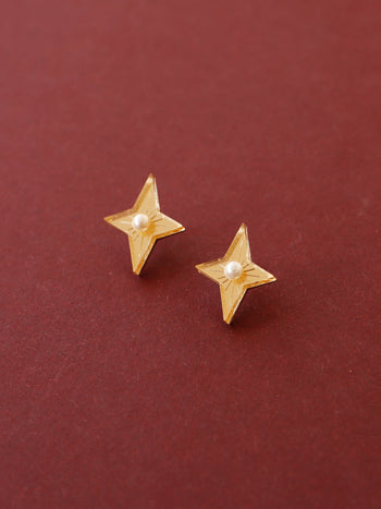 Pendientes Wolf & Moon Star